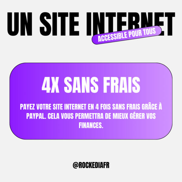 Site internet (Vitrine ou E-commerce)